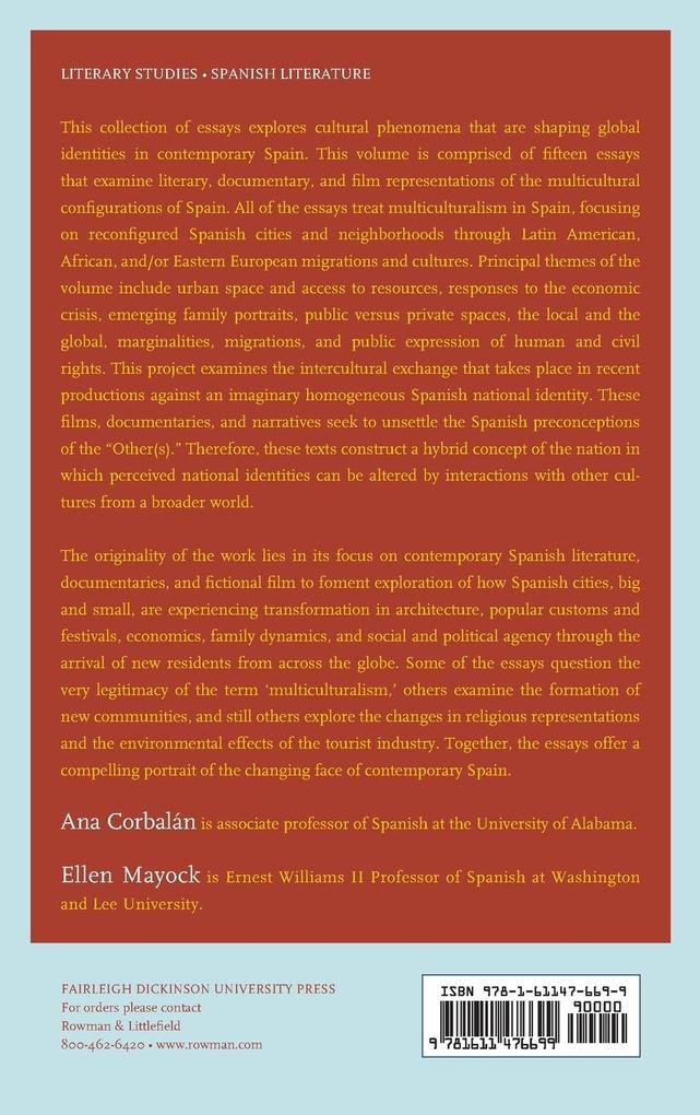 Weitere Ansicht: Toward a Multicultural Configuration of Spain