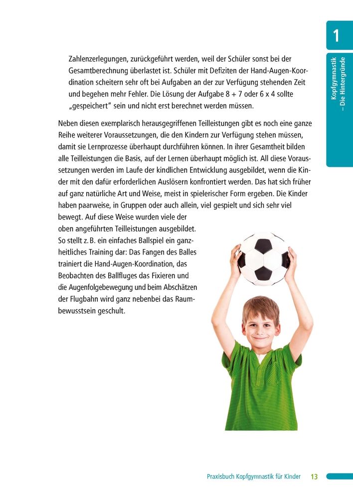 Weitere Ansicht: Praxisbuch Kopfgymnastik für Kinder | Ines Schubert