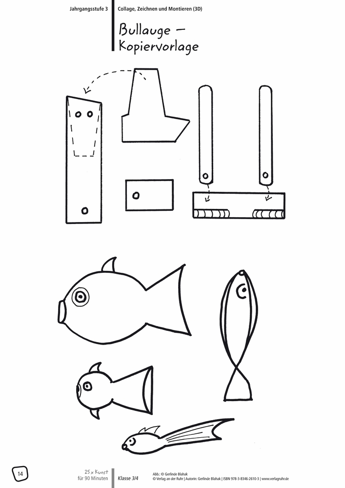 Weitere Ansicht: 25 x Kunst für 90 Minuten - Klasse 3/4 | Gerlinde Blahak