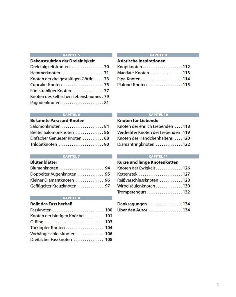 Weitere Ansicht: Zierknoten kreativ geknüpft | J. D. Lenzen