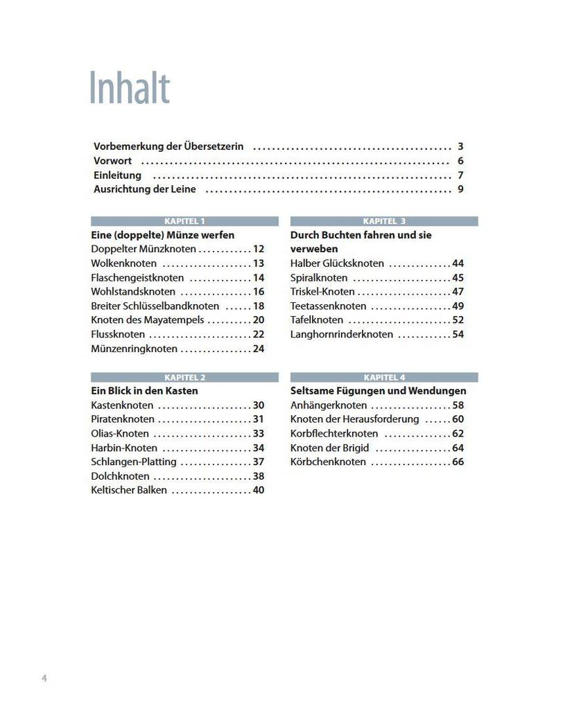 Weitere Ansicht: Zierknoten kreativ geknüpft | J. D. Lenzen
