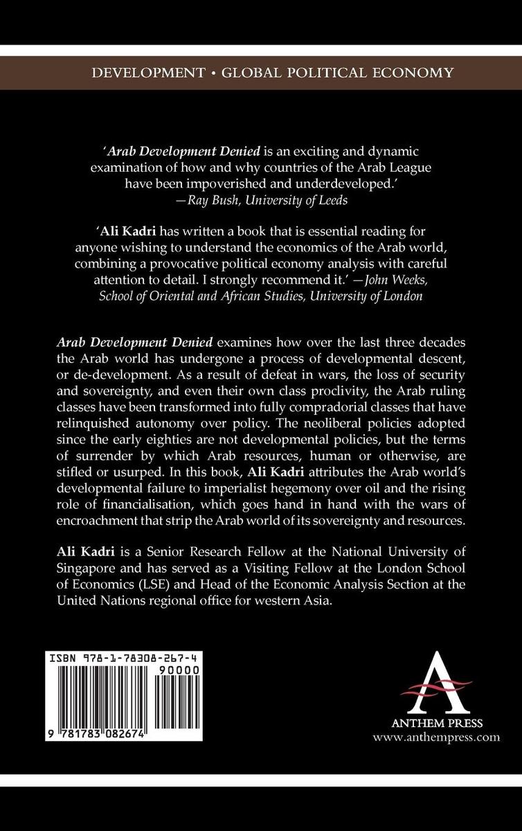 Weitere Ansicht: Arab Development Denied | Ali Kadri