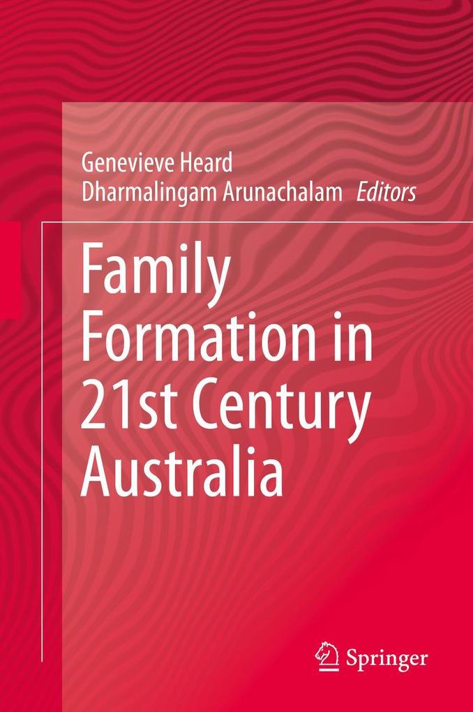 Produktbild: Family Formation in 21st Century Australia