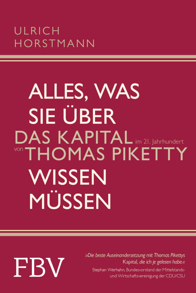 Produktbild: Alles, was Sie über "Das Kapital im 21. Jahrhundert" von Thomas Piketty wissen müssen | Ulrich Horstmann