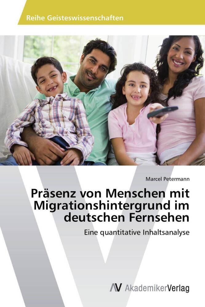 Produktbild: Präsenz von Menschen mit Migrationshintergrund im deutschen Fernsehen | Marcel Petermann