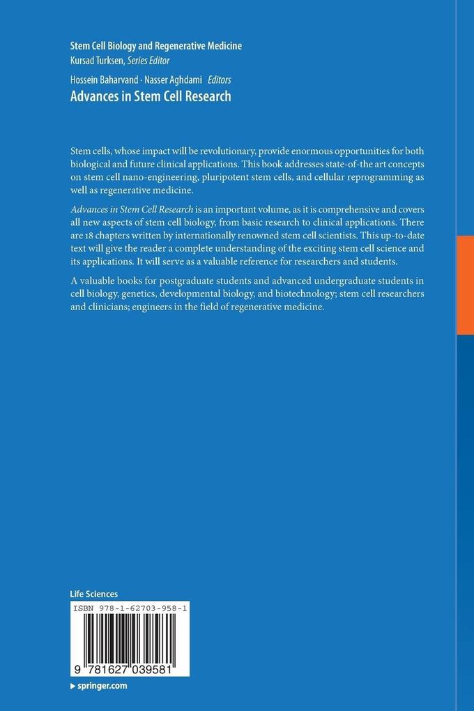 Weitere Ansicht: Advances in Stem Cell Research