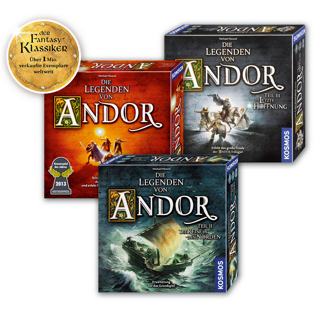 Weitere Ansicht: Die Legenden von Andor Teil II - Die Reise in den Norden | Ralf Menzel, Michael Menzel, Menzel