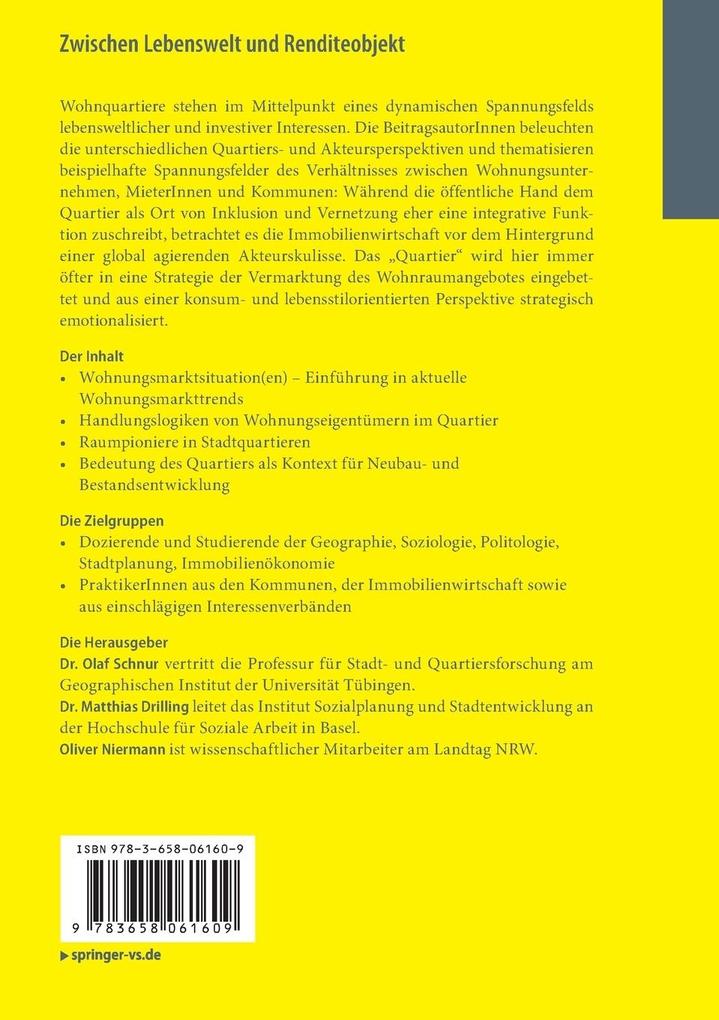 Weitere Ansicht: Zwischen Lebenswelt und Renditeobjekt