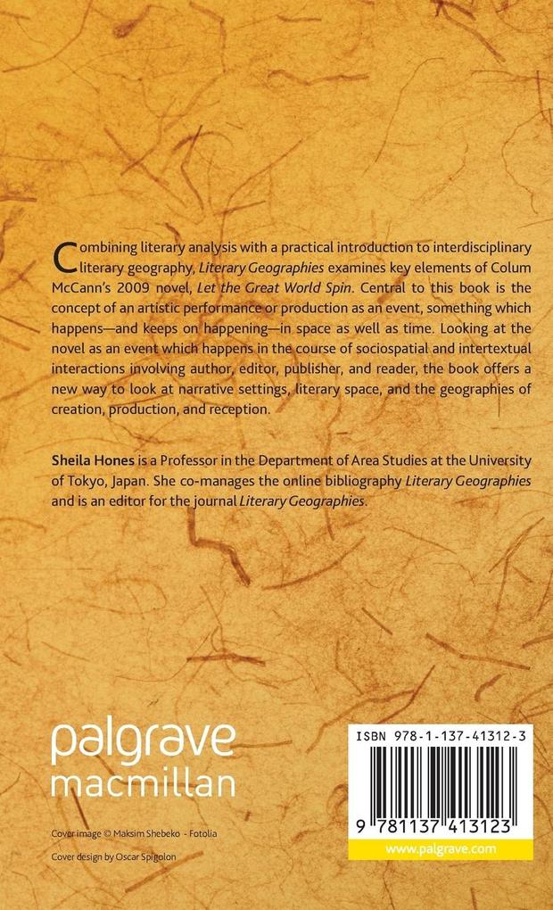 Weitere Ansicht: Literary Geographies | S. Hones