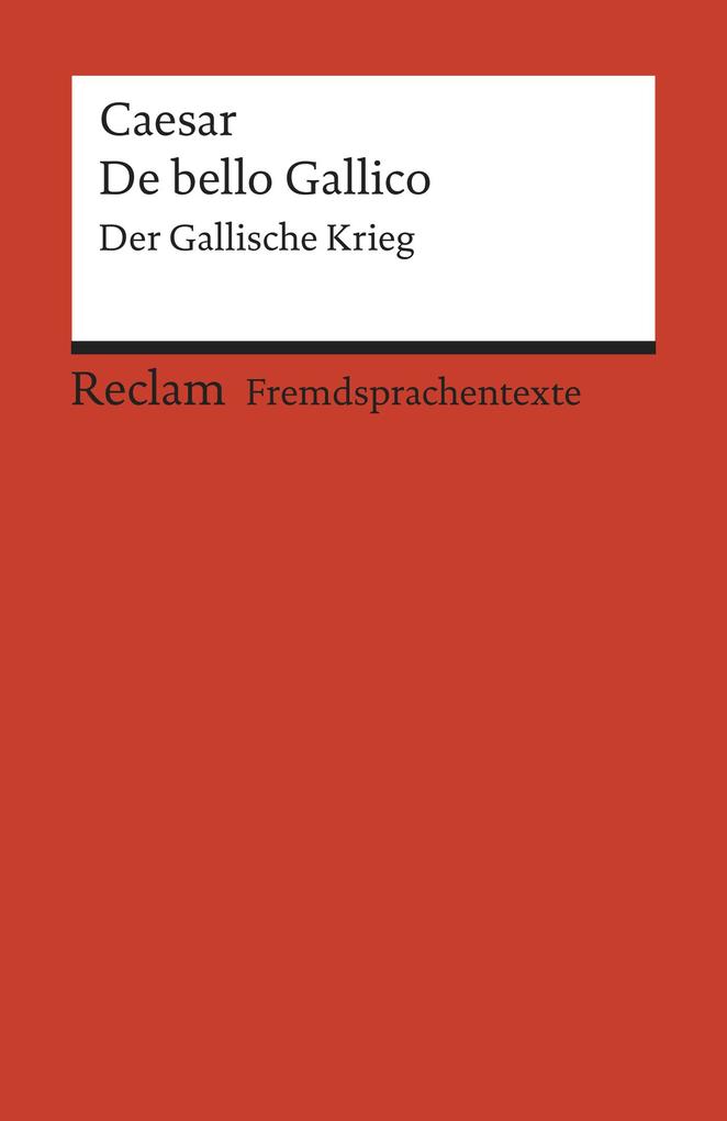 Produktbild: De bello Gallico | Gaius Iulius Caesar