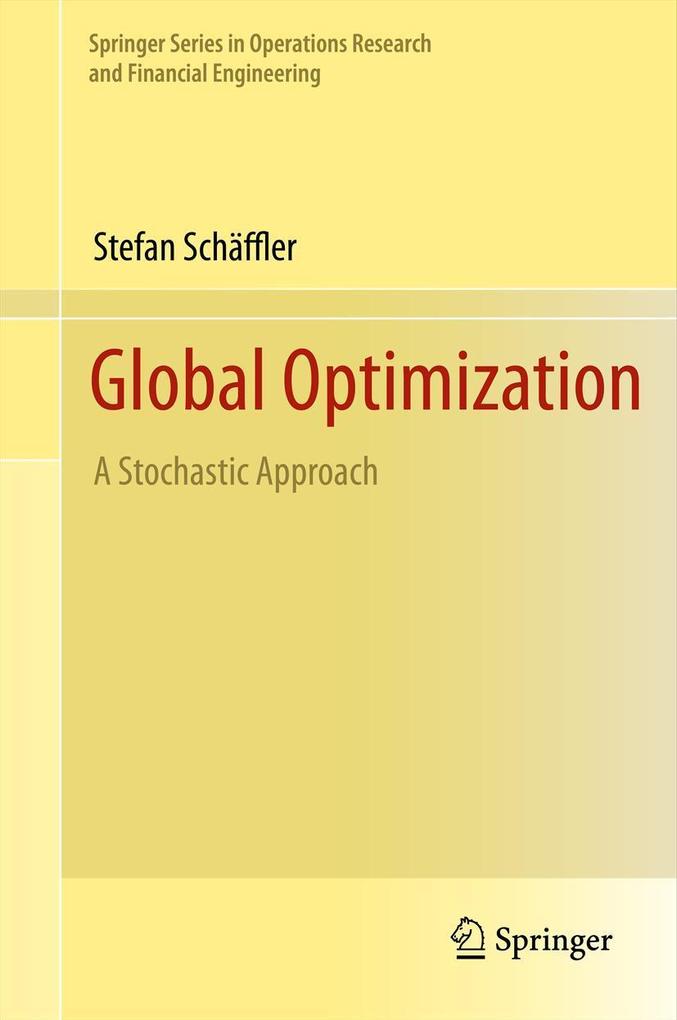 Produktbild: Global Optimization | Stefan Schäffler