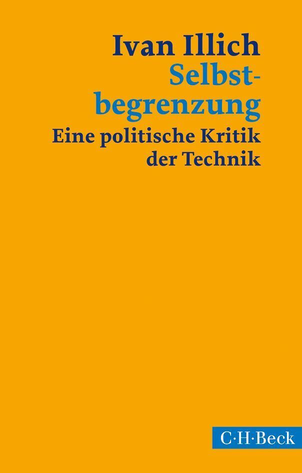 Produktbild: Selbstbegrenzung | Ivan Illich