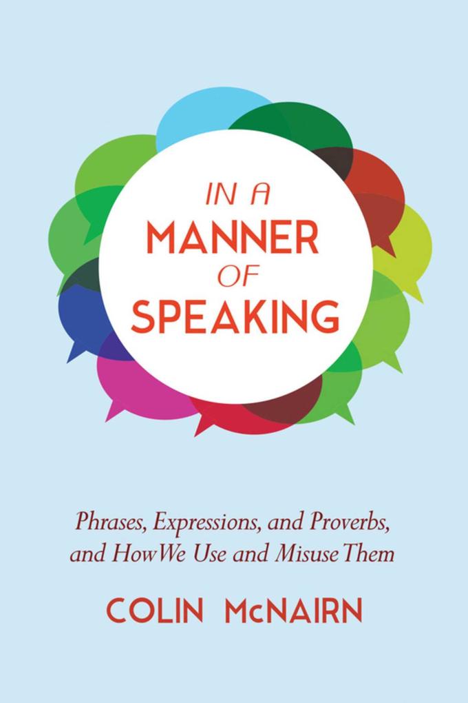 Produktbild: In a Manner of Speaking | Colin McNairn