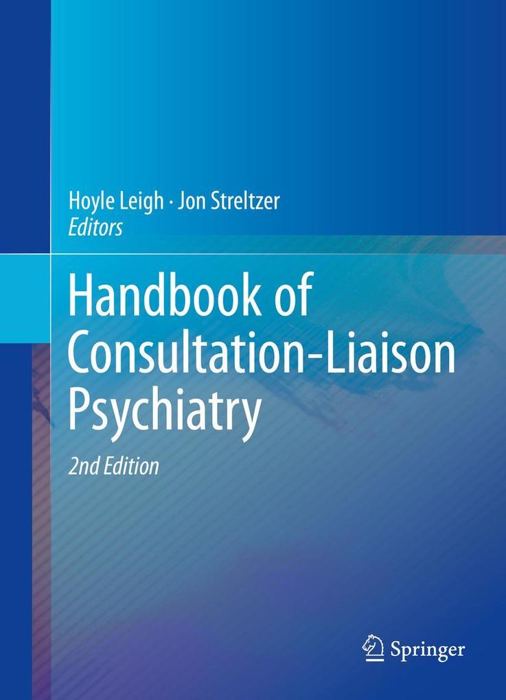 Produktbild: Handbook of Consultation-Liaison Psychiatry