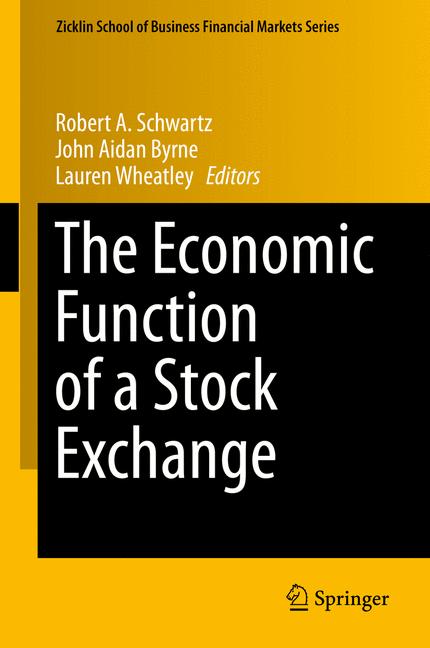 Weitere Ansicht: The Economic Function of a Stock Exchange