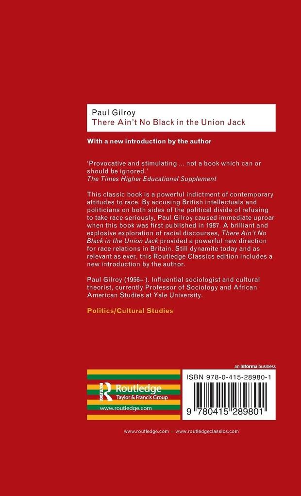 Weitere Ansicht: There Ain't No Black in the Union Jack | Paul Gilroy