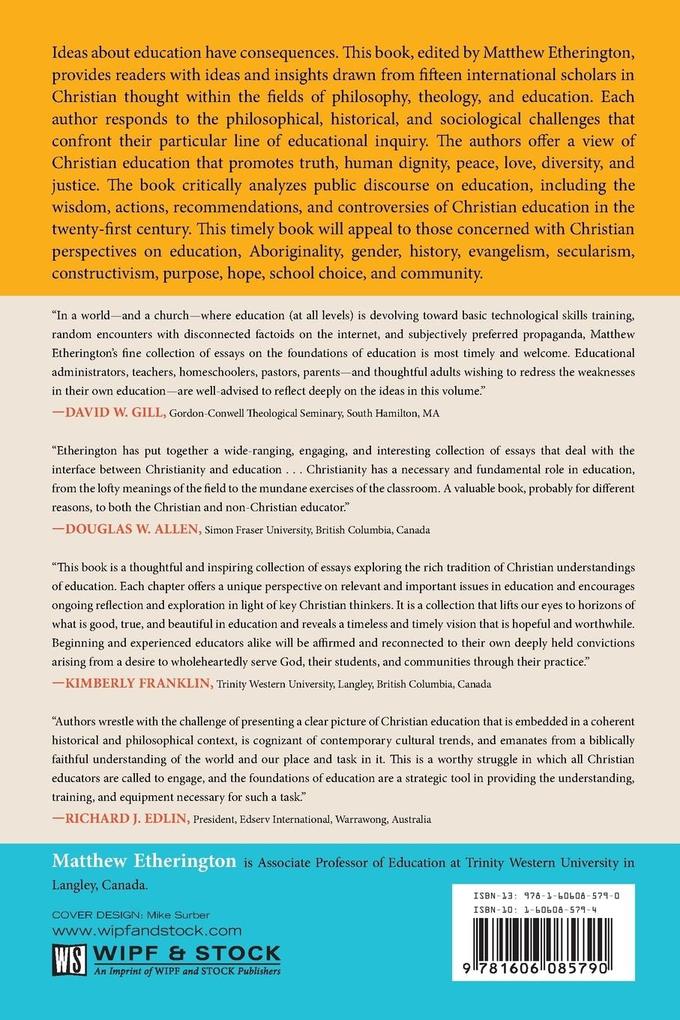 Weitere Ansicht: Foundations of Education