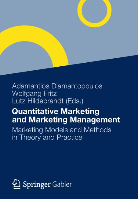 Weitere Ansicht: Quantitative Marketing and Marketing Management