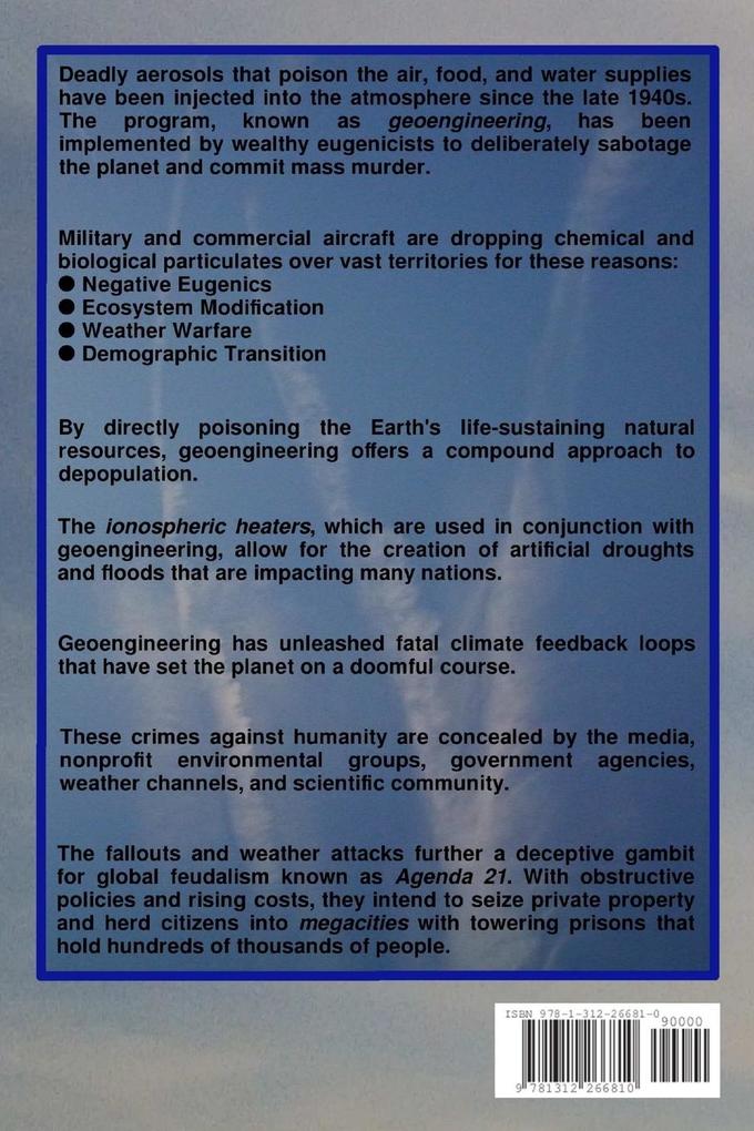 Weitere Ansicht: Geoengineering | Mark M. Rich