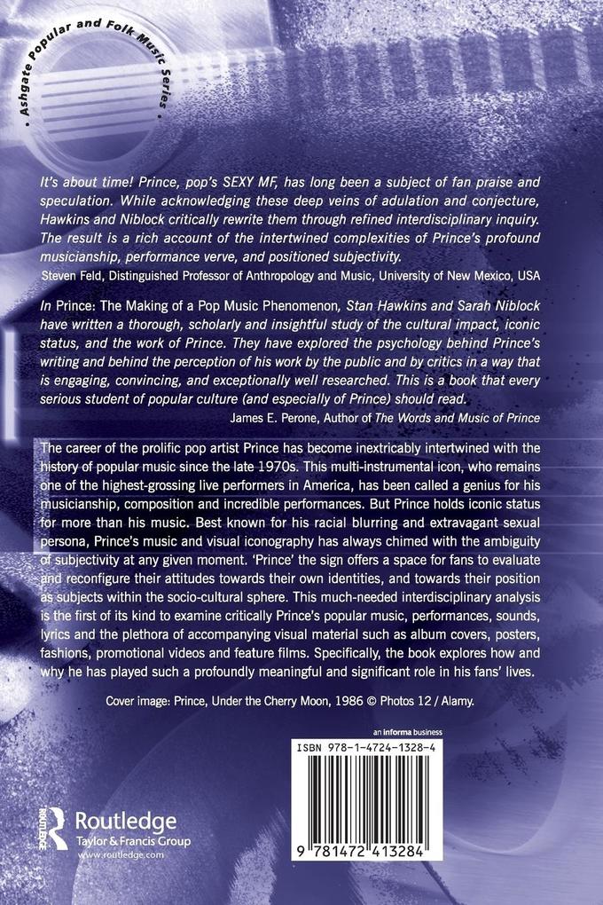 Weitere Ansicht: Prince | Stan Hawkins, Sarah Niblock