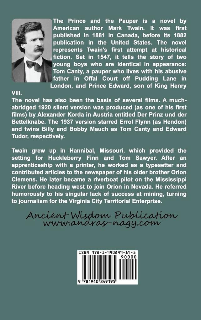 Weitere Ansicht: The Prince and the Pauper | Mark Twain