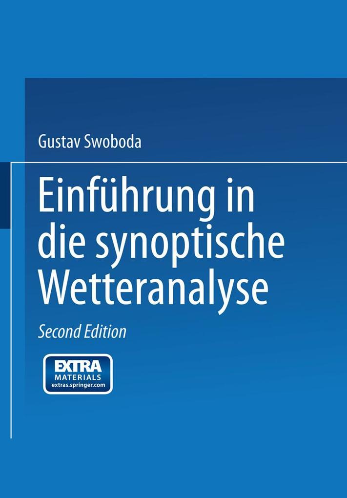 Produktbild: Einführung in die synoptische Wetteranalyse | S.P. Chromow, N. Koncek, Gustav Swoboda