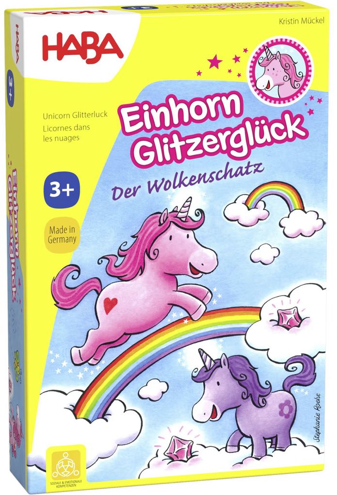 Produktbild: Einhorn Glitzerglück (Kinderspiel) | Kristin Mückel
