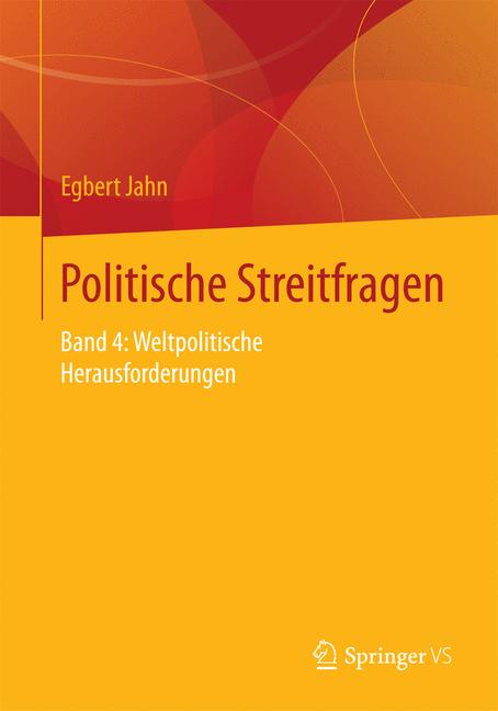 Weitere Ansicht: Politische Streitfragen | Egbert Jahn