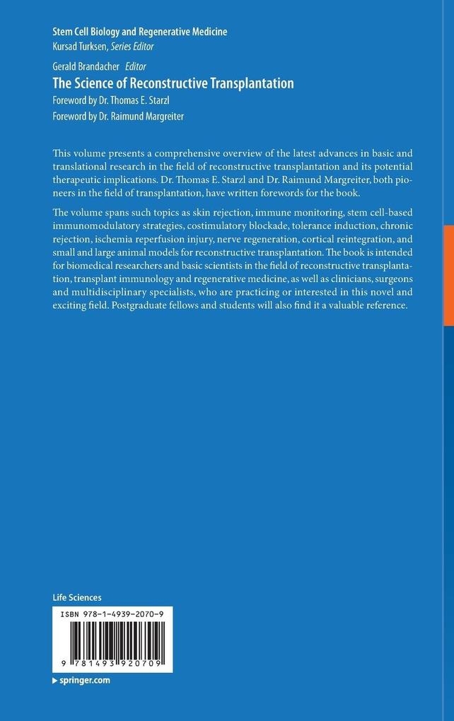 Weitere Ansicht: The Science of Reconstructive Transplantation