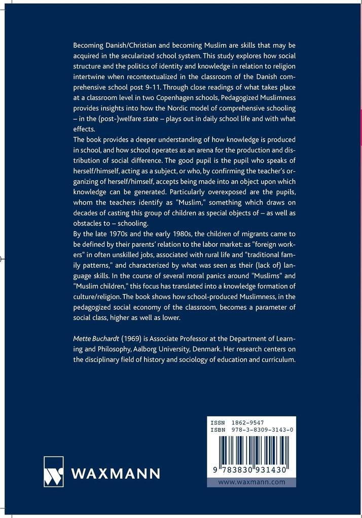 Weitere Ansicht: Pedagogized Muslimness | Mette Buchardt
