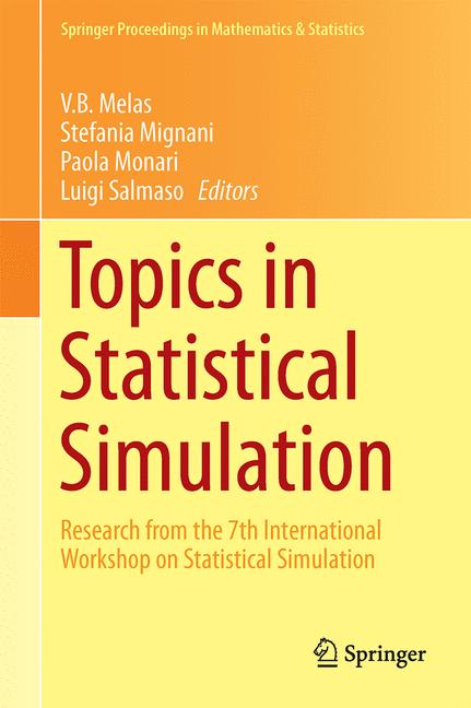 Weitere Ansicht: Topics in Statistical Simulation
