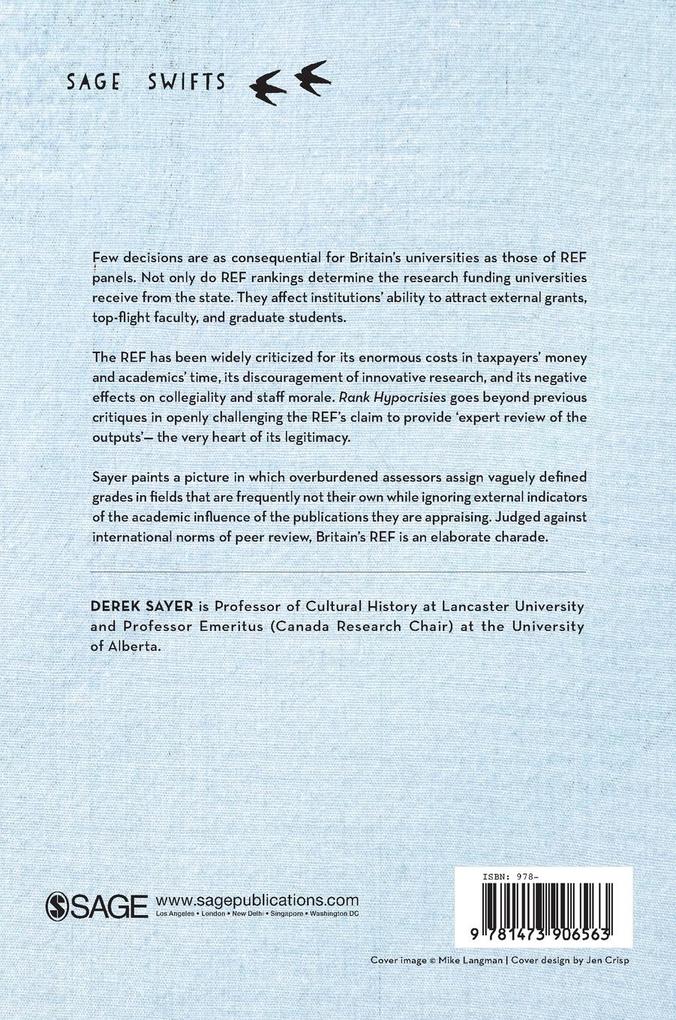 Weitere Ansicht: Rank Hypocrisies | Derek Sayer