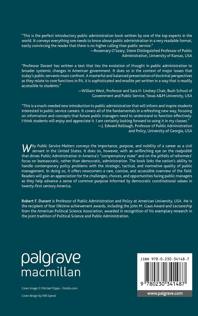 Weitere Ansicht: Why Public Service Matters | R. Durant