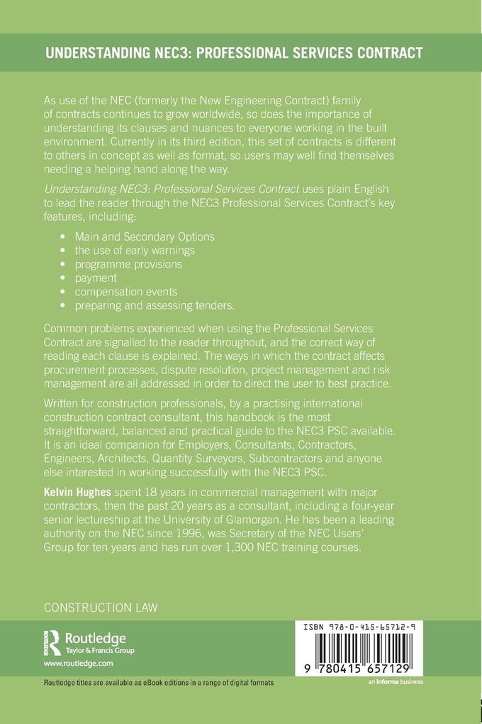 Weitere Ansicht: Understanding NEC3 | Kelvin Hughes