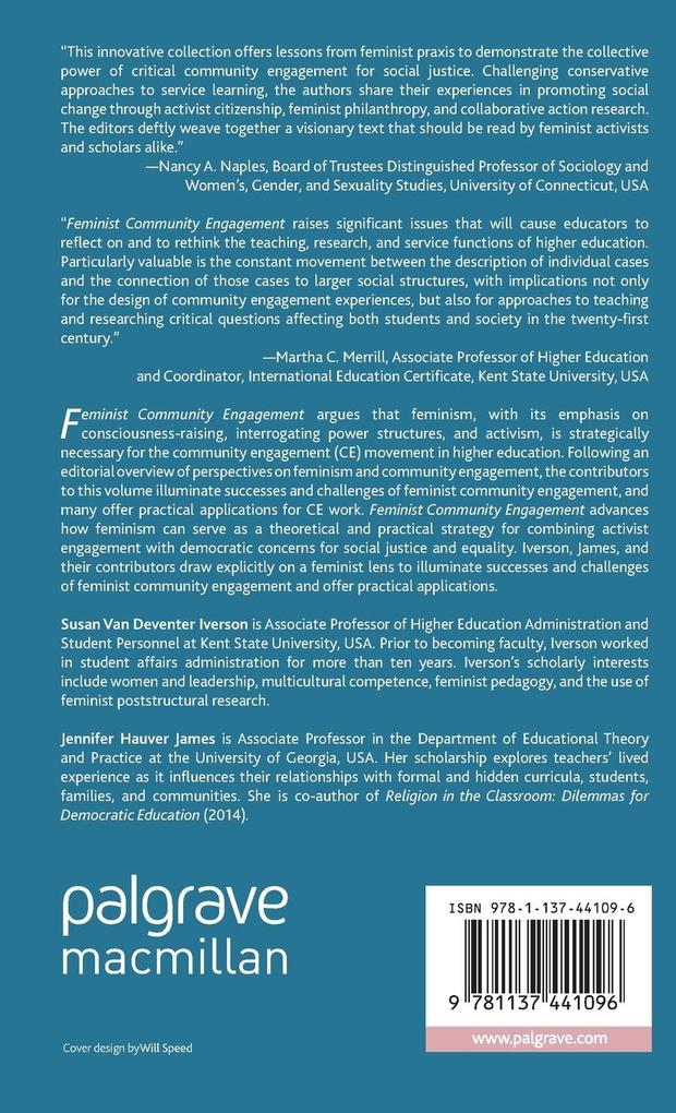 Weitere Ansicht: Feminist Community Engagement