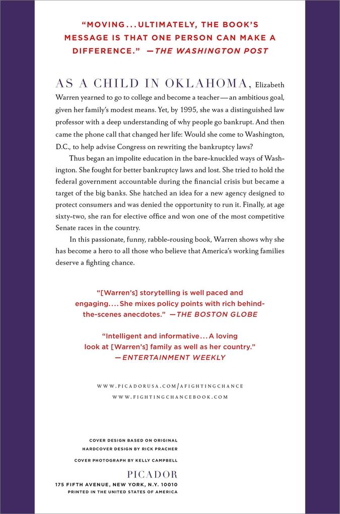 Weitere Ansicht: A Fighting Chance | Elizabeth Warren