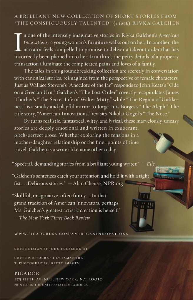 Weitere Ansicht: AMERICAN INNOVATIONS | Rivka Galchen