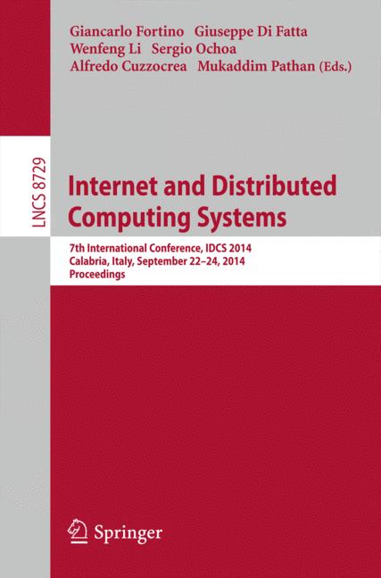 Weitere Ansicht: Internet and Distributed Computing Systems