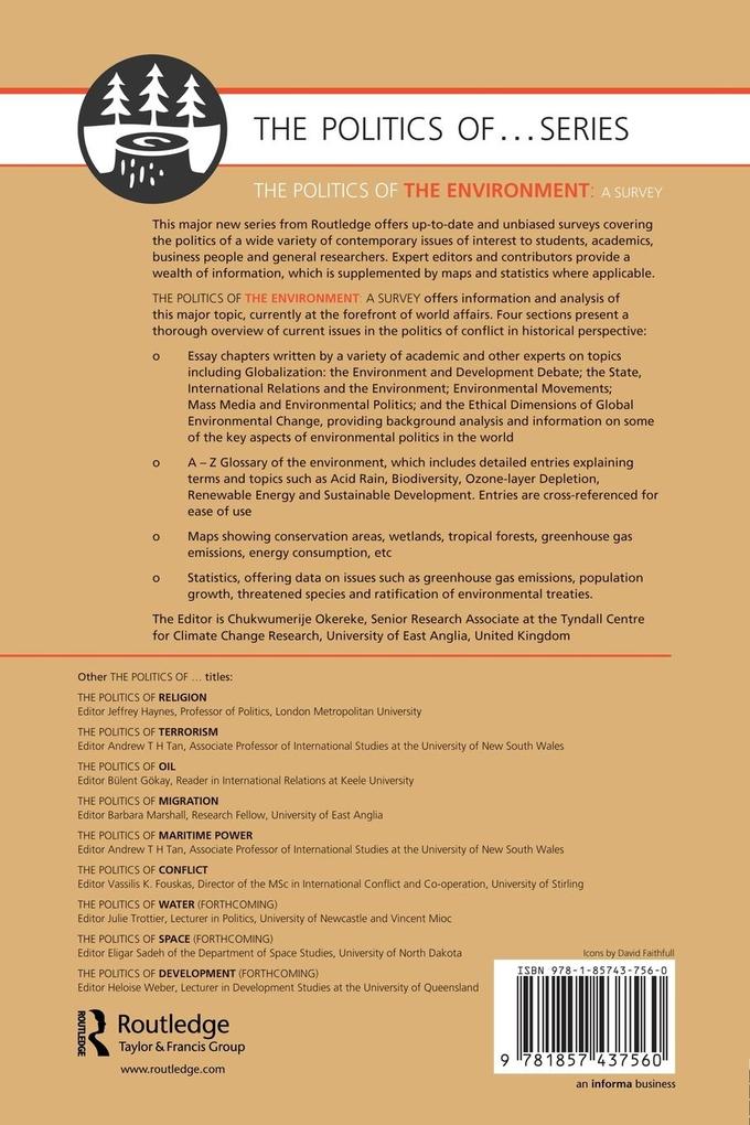Weitere Ansicht: Politics of the Environment