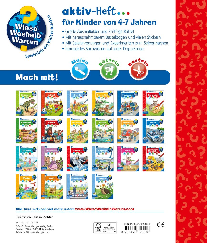 Weitere Ansicht: Wieso? Weshalb? Warum? aktiv-Heft: Tierkinder