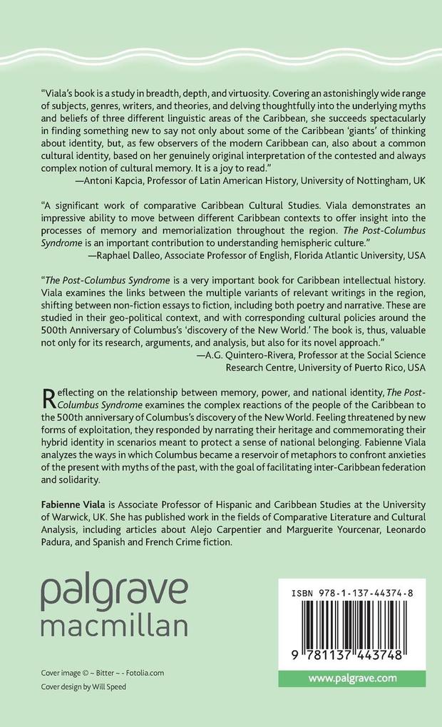 Weitere Ansicht: The Post-Columbus Syndrome | F. Viala