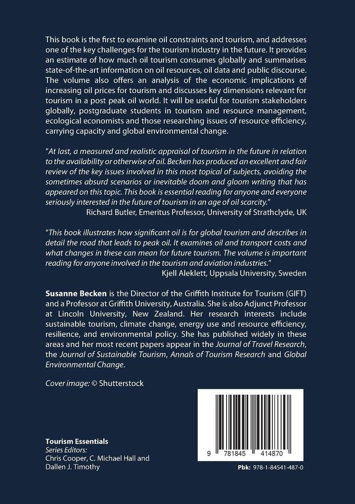 Weitere Ansicht: Tourism and Oil | Susanne Becken