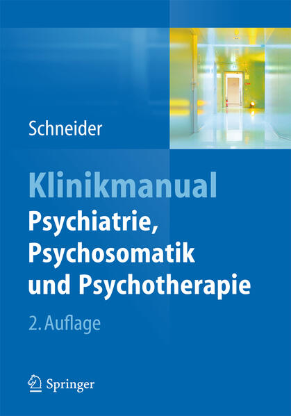Produktbild: Klinikmanual Psychiatrie, Psychosomatik & Psychotherapie