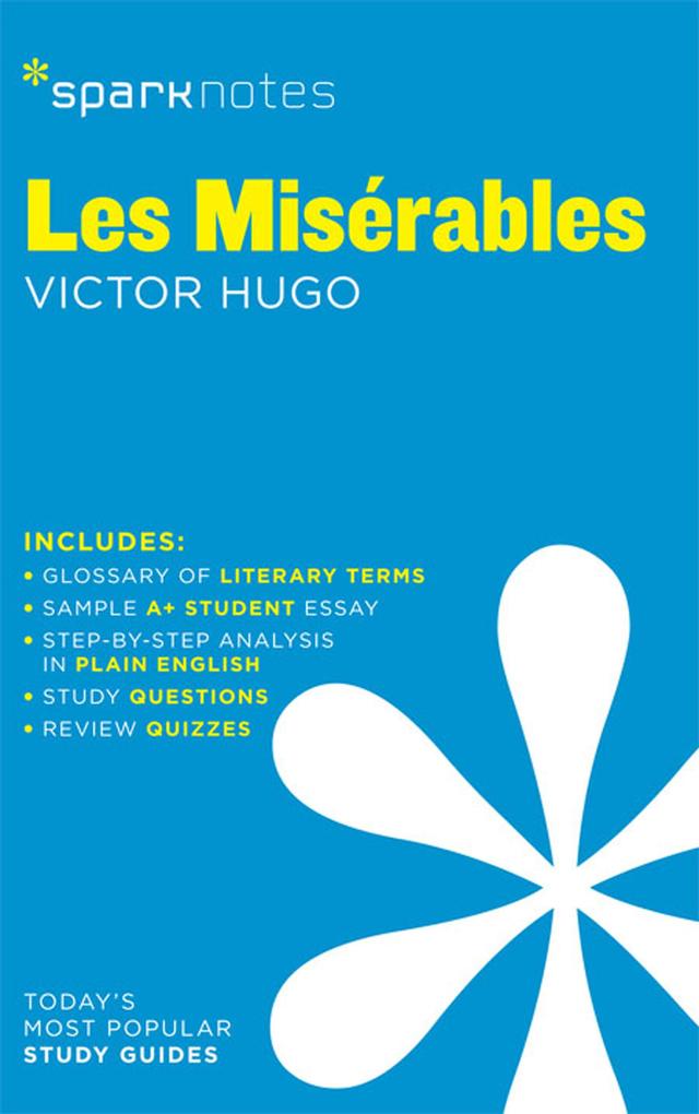 Produktbild: Les Miserables SparkNotes Literature Guide | SparkNotes, Victor Hugo