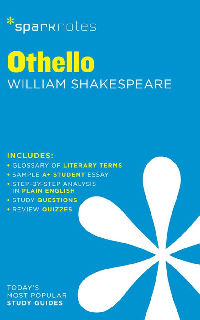 Produktbild: Othello SparkNotes Literature Guide | SparkNotes, William Shakespeare