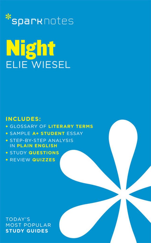 Produktbild: Night SparkNotes Literature Guide | SparkNotes, Elie Wiesel