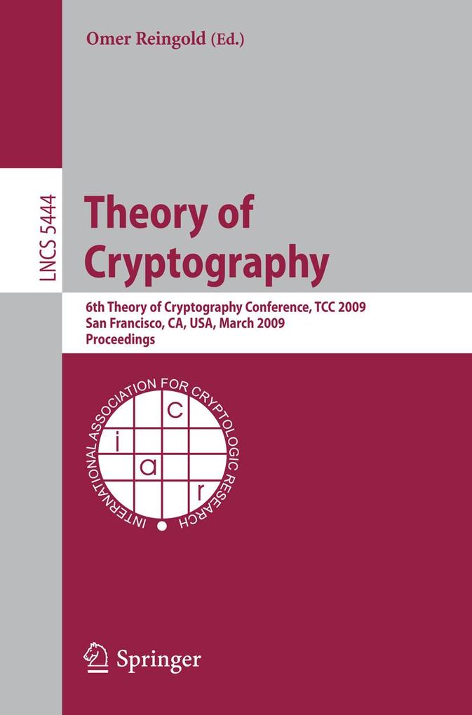 Produktbild: Theory of Cryptography