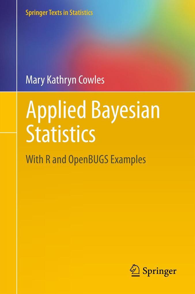 Produktbild: Applied Bayesian Statistics | Mary Kathryn Cowles