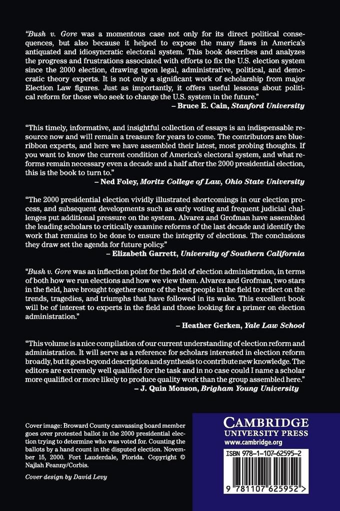 Weitere Ansicht: Election Administration in the United States