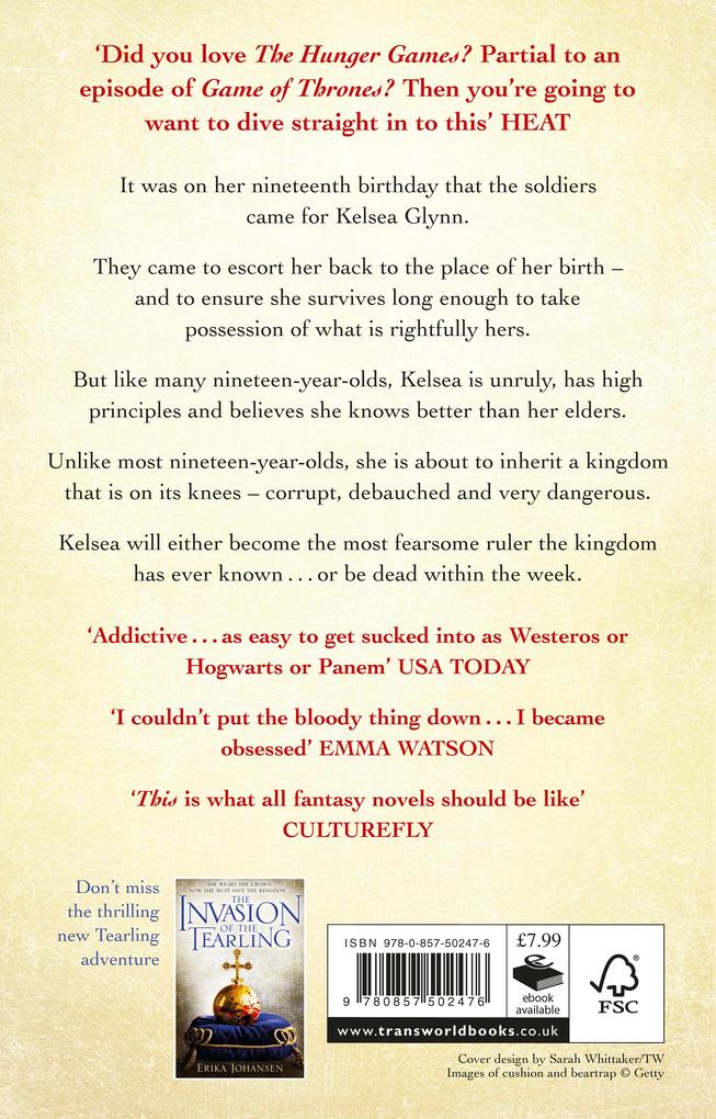 Weitere Ansicht: The Queen of the Tearling | Erika Johansen